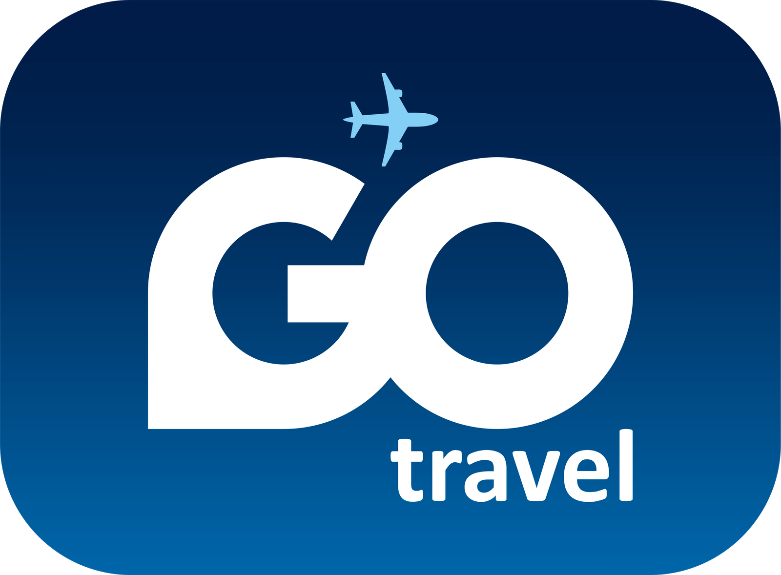 logo GO TRAVEL - Viagens e Turismo Araçatuba